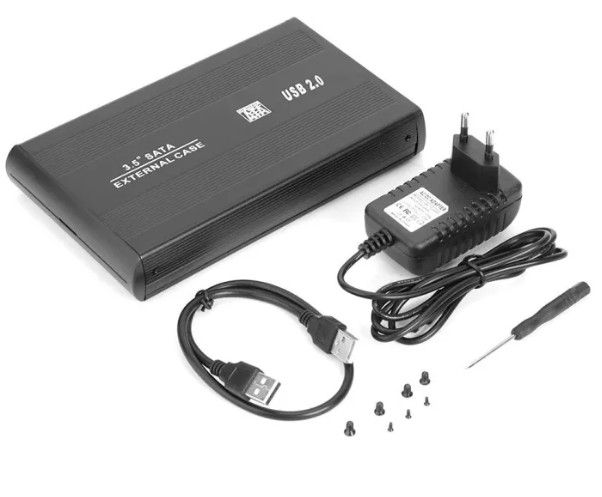 Second image of 3.5 HDD Case USB 2.0 External Hard Drive