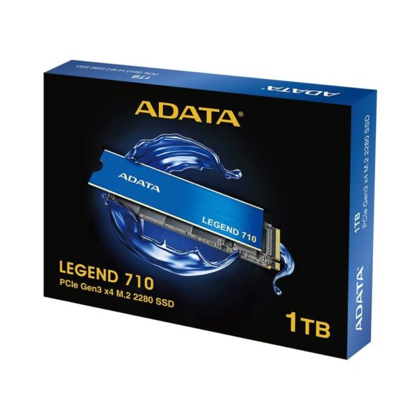 NVMe ADATA Legend 710 1TB  (PCIe Gen3 x4 M.2 2280 SSD)