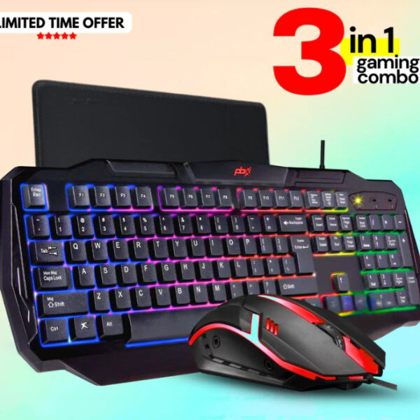 Deltaco 3 in1 Gaming Combo