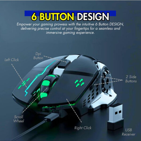 Second image of Wireless Gaming Mouse