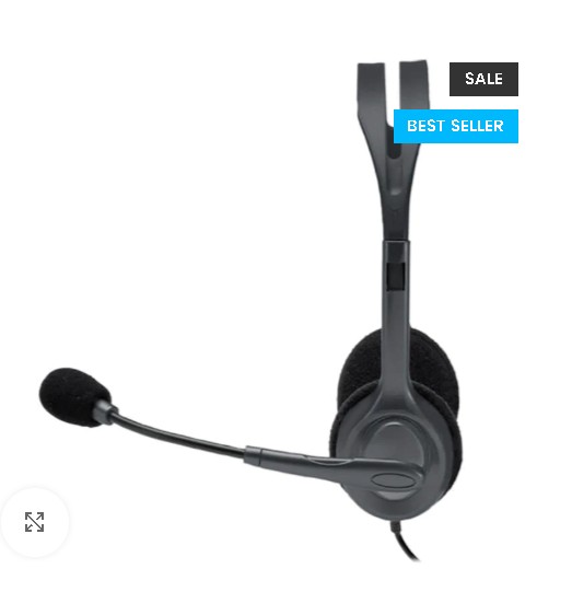 Second image of Logitech H111 Stereo Headset
