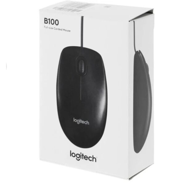 Second image of Logitech B100 USB Optical Mouse