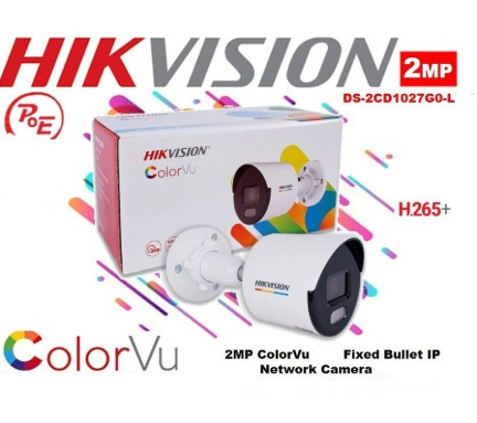 Hikvision 2MP ColorVu Bullet Camera (Outdoor Night Vision)