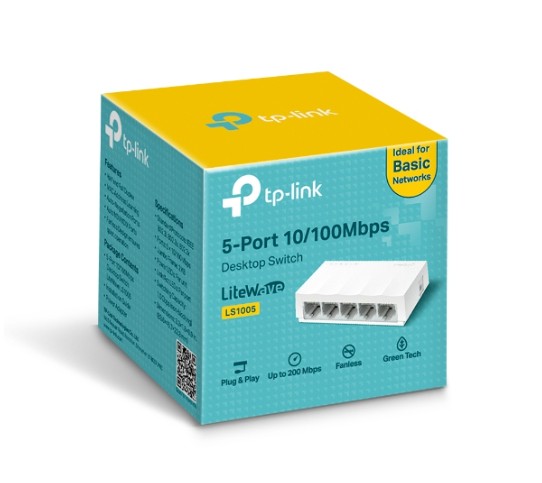 5-Port 10/100Mbps Desktop Switch