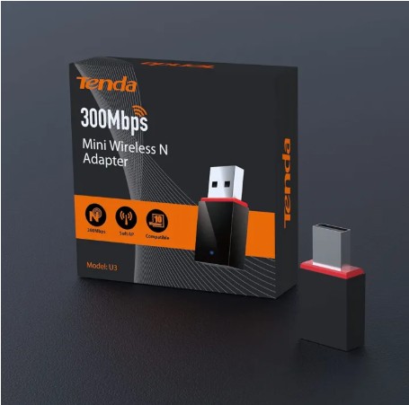 Tenda U3 Wireless USB 300Mbps Network Adapter