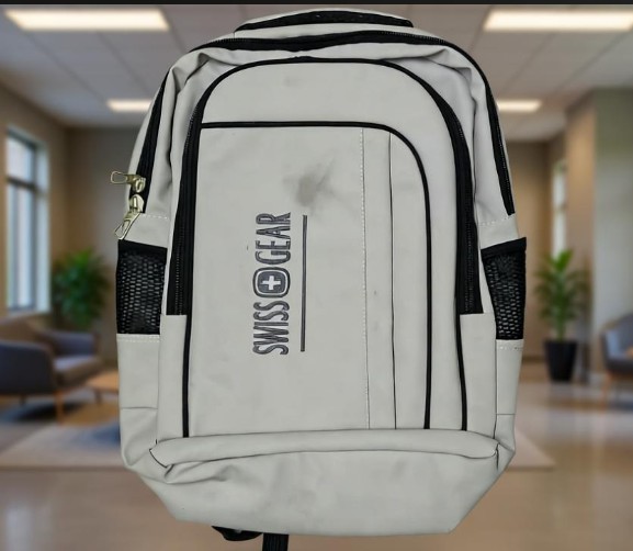 Laptop + Office Bag – Swiss Gear Gray (Export Quality)