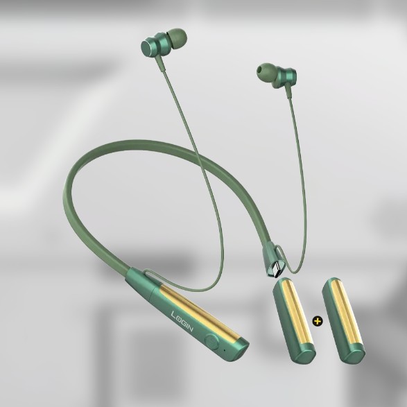 Login L-260 Wireless Neckband with ENC