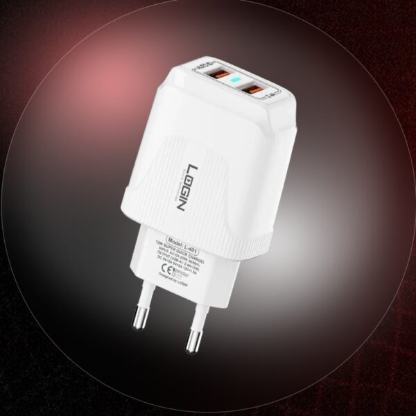 Login L-401 (Type-C and Micro-USB) 2.4 Amp