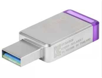 Second image of Kingston Data Traveler 8GB USB Flash Drive