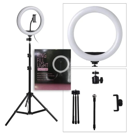 Second image of 10-Inch Ring LED Light Kit for Professional (Good Quality)