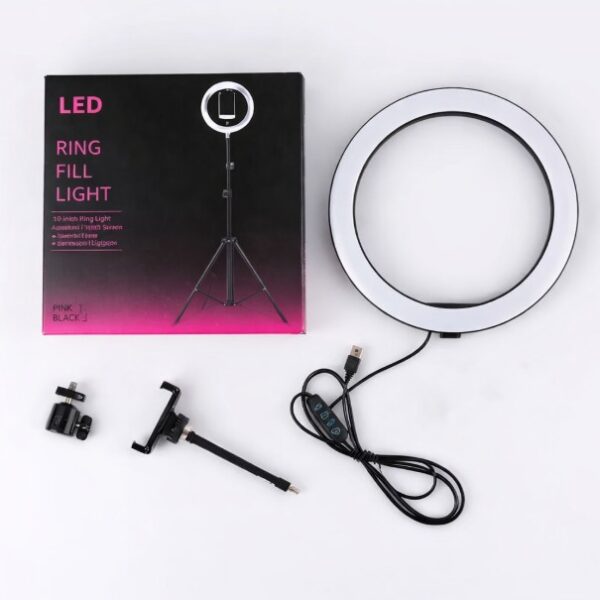 Second image of 7-Inch Ring LED Light Kit for Professional ( Good Quality )